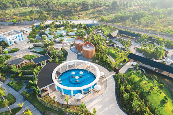 KDL suối nước nóng Onsen Bình Châu