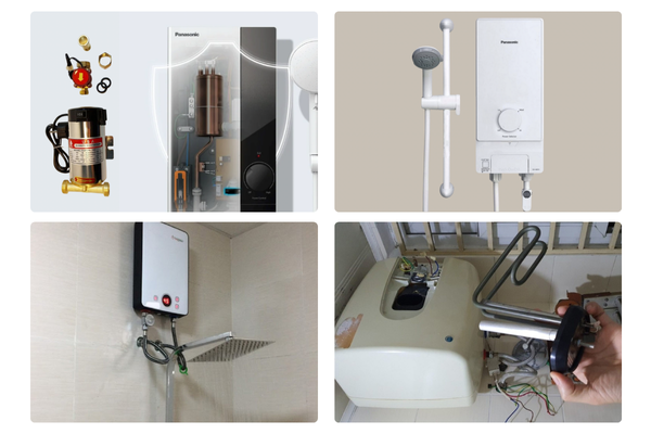 Các loại máy nước nóng phổ biến